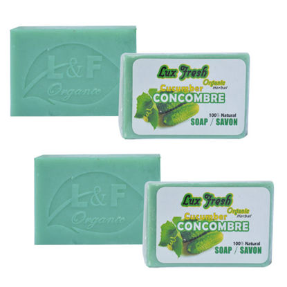Agrandir l'image de SAVON CONCOMBRE PACK (135 g * 2 pièces) Image de SAVON CONCOMBRE PACK (135 g * 2 pièces)