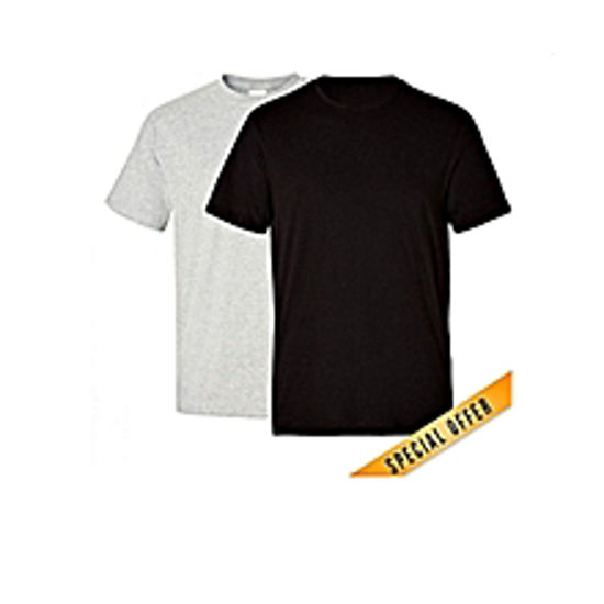Image sur T-shirts-2Pieces-Blanc et Noir