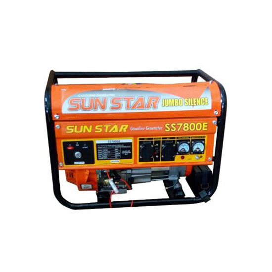 Image sur Groupe Electrogène - 3,2 KVA - Orange Et Noir - Essence - 06 Mois Garantis