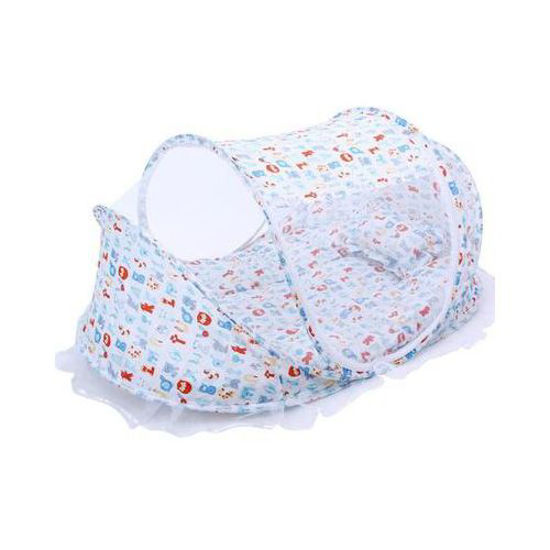 Image sur Lit Bébé Avec Moustiquaire Pliable - 0-1 An - Multicolore