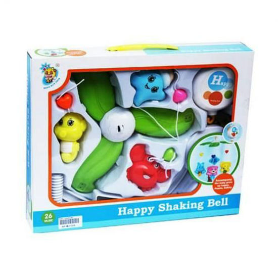 Jouet Pour Bebe Happy Shaking Bell Multicolore 6 12 Mois