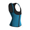 Image sur Corset Latex Cincher -Bleu