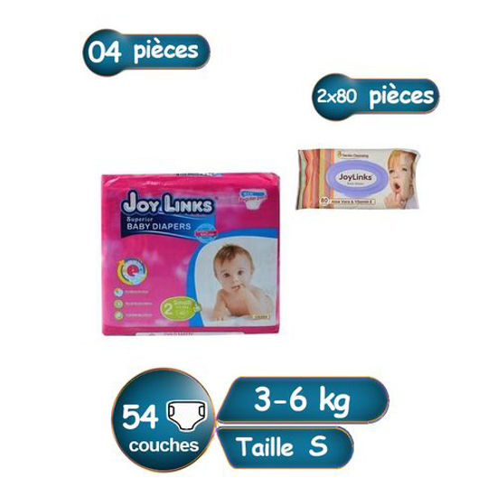 Couche Jetable Bebe - Limics24 - Medical Lot 180 Couches (6 Paquets 30  Couches) 100% Coton - Cdiscount Puériculture & Eveil bébé