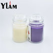 Lot de 6 bougies parfumées avec pot en verre