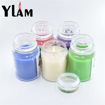 Lot de 6 bougies parfumées avec pot en verre