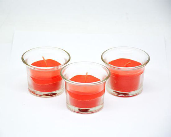 Image sur Bougies Parfumées en verrine Lot de 3 - Strawberry
