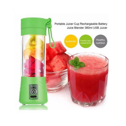 Image de Mixeur Pour Jus De Fruit Personnel Avec Chargeur USB De Poche - 380 ml - Vert