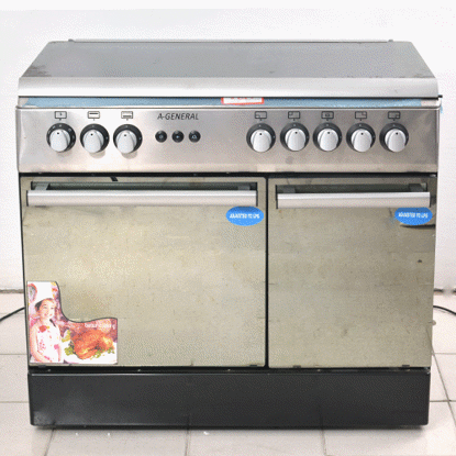 Agrandir l'image de Cuisinière À Gaz 5 Foyers 60*90 - A-Général - Automatique Et Manuel - 12 Mois Image de Cuisinière À Gaz 5 Foyers 60*90 - A-Général - Automatique Et Manuel - 12 Mois