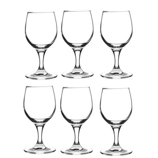 Image sur Verre Pour Vin - 6 Pièces - Translucide