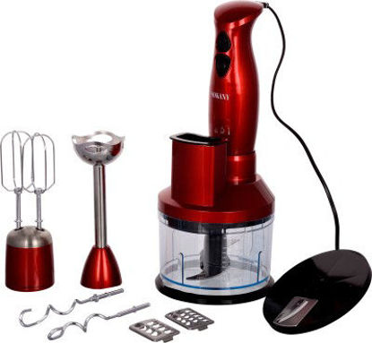 Robot multifonctionnel Sokany SM-5011-7 - 7 en 1 - 600 W - Rouge - 03 Mois-iziwaycameroun Robot multifonctionnel Sokany SM-5011-7 - 7 en 1 - 600 W - Rouge - 03 Mois