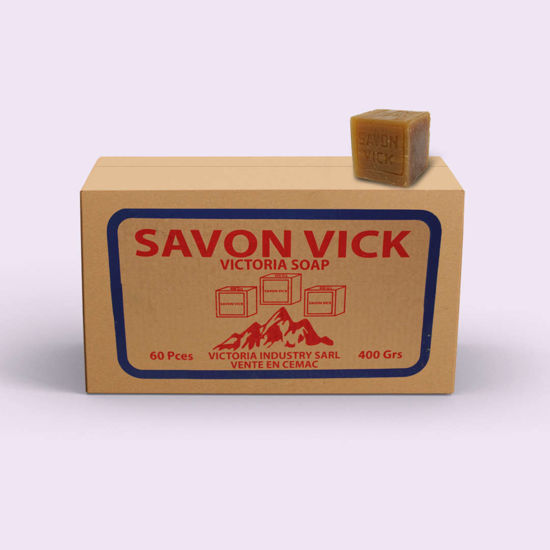 Carton de Savons VICK - 60 Morceaux (400G) - Iziway Cameroun
