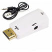 Image sur Adaptateur Convertisseur HDMI vers VGA - 1080P - Blanc