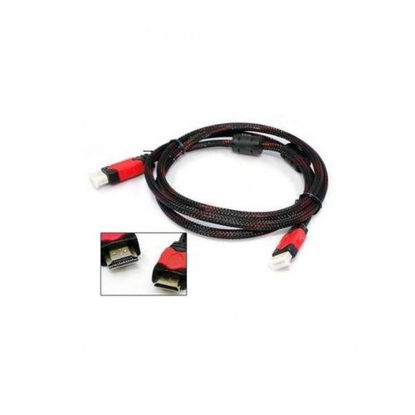 Image de Cable HDMI Vers HDMI - 1,5 m - Noir Et Rouge