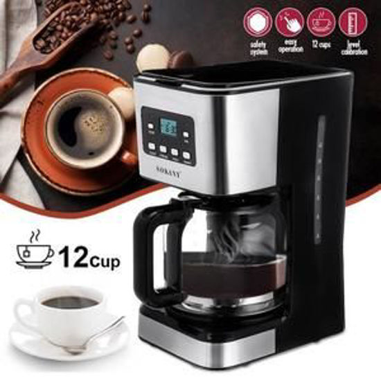Image sur Machine à Café Américaine -Sokany -CM-121E -1.5L -950W -01 Mois