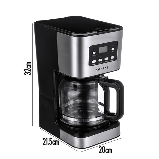Image sur Machine à Café Américaine -Sokany -CM-121E -1.5L -950W -01 Mois