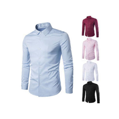 Agrandir l'image de Chemise En Coton - 5 Pièces - Multi-couleur Image de Chemise En Coton - 5 Pièces - Multi-couleur