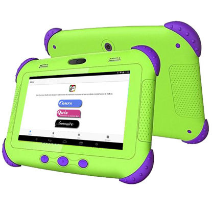 Agrandir l'image de X Tigi - Kids7 Pro -Tablette Enfant - 3G - Dual Sim - 7" - 32GO/1Go - Android 8.1 - vert+ Support -12 Mois Image de X Tigi - Kids7 Pro -Tablette Enfant - 3G - Dual Sim - 7" - 32GO/1Go - Android 8.1 - vert+ Support -12 Mois