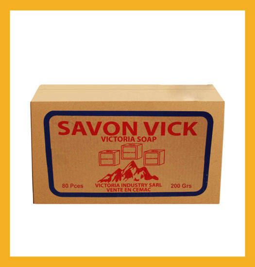 Carton de Savons VICK - 80 Morceaux (200G) - Iziway Cameroun