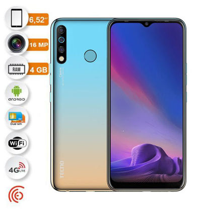 TECNO -CAMON 12 -Smartphone -6,52'' -64 GO/4GO -16Mp -4G -Empreinte digitale -12 mois TECNO -CAMON 12 -Smartphone -6,52'' -64 GO/4GO -16Mp -4G -Empreinte digitale -12 mois-iziwaycameroun