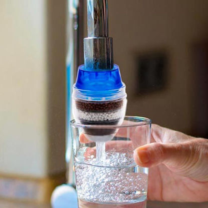 Agrandir l'image de Filtre Purificateur d’Eau à 3 Niveaux Emboîtable dans un Robinet de Diamètre 21 à 23 mm Image de Filtre Purificateur d’Eau à 3 Niveaux Emboîtable dans un Robinet de Diamètre 21 à 23 mm