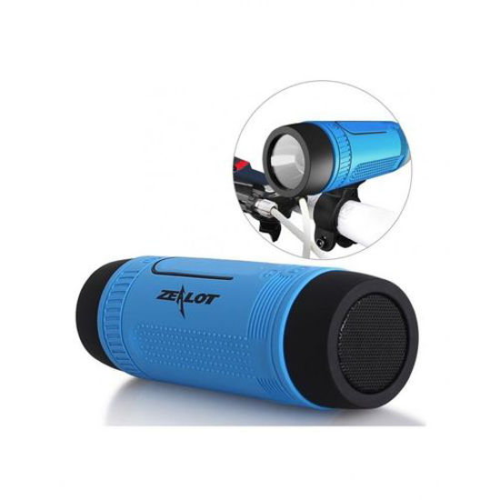 Image sur Haut-parleur -ZEALOT -S1 -Bluetooth -Etanche  -Power Bank Intégré - 4000Mah -Bleu