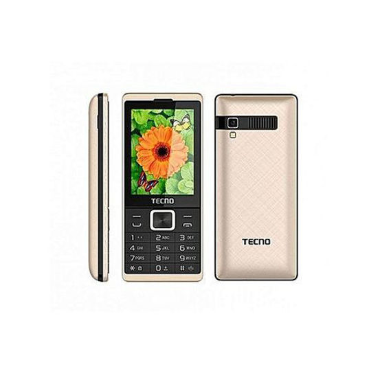 Tecno -T528 -Téléphone -2.8 Pouces -3Mpx -16MB ROM/8MB RAM -Dual Sim -Noir -12 Mois-iziwaycameroun
