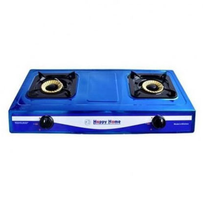 Agrandir l'image de Plaque A Gaz - 2 Foyers - Bleu Image de Plaque A Gaz - 2 Foyers - Bleu