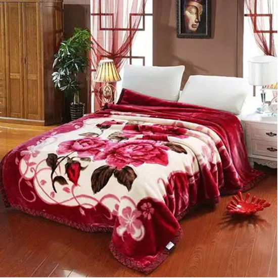 Image sur couverture super soft mink blanket by professional manufacturer quality guarantee :2places
