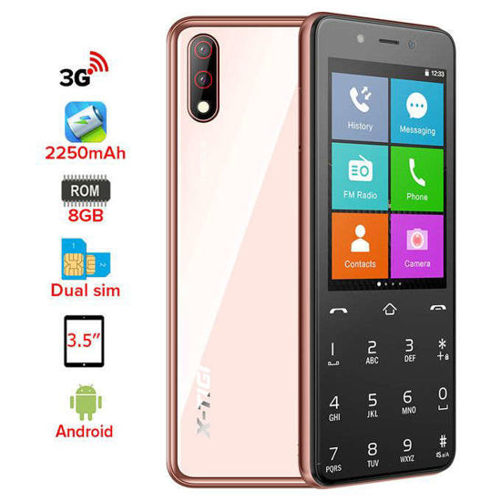 Image sur V6  x-tigi  - 3.5 Pouces - Dual SIM - ROM 8GB - RAM 512MB - Or
