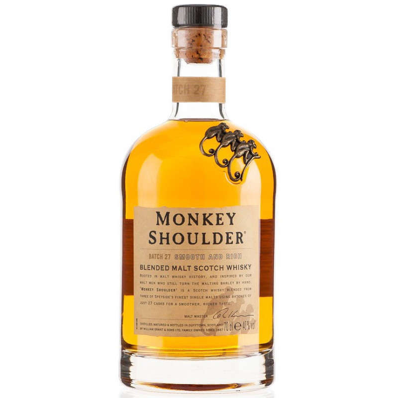 Whisky Monkey Shoulder single malt scotch 1L