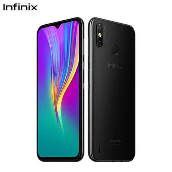 Infinix SMART 4 (X653) -Smartphone -6,6'' - Dual Sim - 4G - 16GB/1GB - 8MPx / 5MPx - Noir -12 Mois