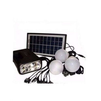 Image de Lampe Solaire Et Rechargeable KL-8017C - Blanc Et Noir
