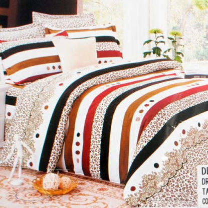 Image de 2 Drap 3 Places + 2 Taies D'Oreiller - Multicolore