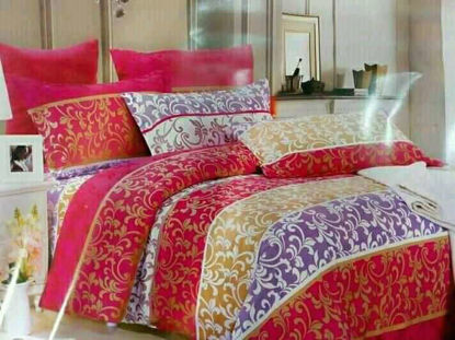 Image de 2 Drap 3 Places + 2 Taies D'Oreiller - Multicolore