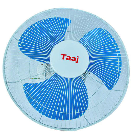 Ventilateur pour plafond et mur -Taaj  -ailes en plastique -blanc bleu