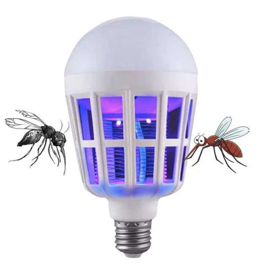 Image sur Ampoule anti-moustiques LED à baïonnette - Blanc