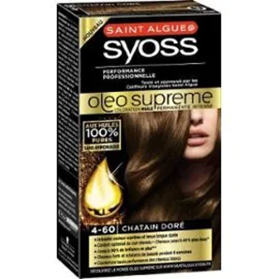 Coloration Pour Cheveux - Syoss - Chatain Doré - Iziway Cameroun