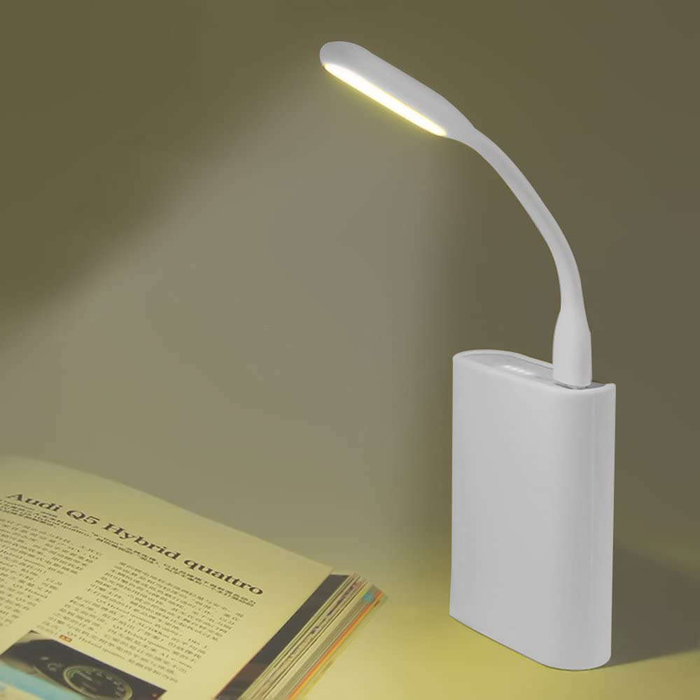 Mini Lampe De Lecture USB - Blanc Chaud, Parfaite Pour Lire Ou Travailler La Nuit