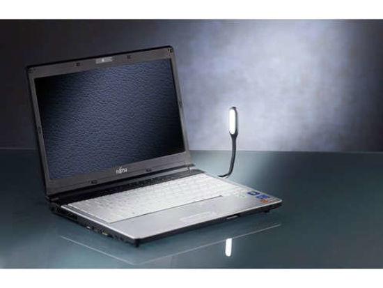 Image sur Lampe de lecture Mini USB -LED pour ordinateur portable- lecture de nuit - Blanc