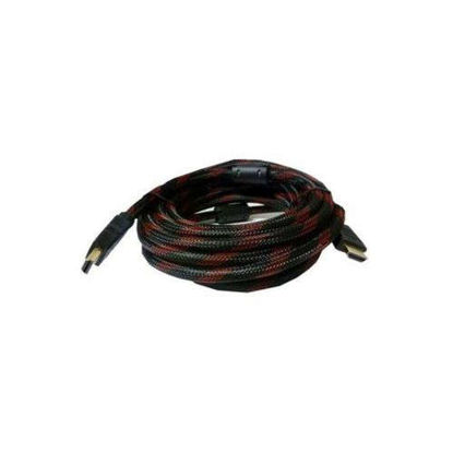 Image de Cable HDMI Vers HDMI - 5 m - Noir Et Rouge
