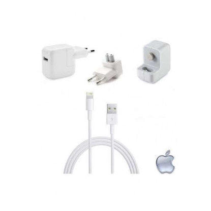 Agrandir l'image de Chargeur rapide Pour iPad Air / iPhone 5/5s/5c/6/6 Plus/6s/6s Plus/7/7 Plus/8/8 Plus/ X/ Xs Et Xr - Blanc Image de Chargeur rapide Pour iPad Air / iPhone 5/5s/5c/6/6 Plus/6s/6s Plus/7/7 Plus/8/8 Plus/ X/ Xs Et Xr - Blanc