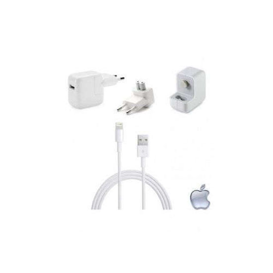 Image sur Chargeur rapide Pour iPad Air / iPhone 5/5s/5c/6/6+/6s/6s+/7/7+/8/8+/ X/ Xs & Xr - 5 V - Blanc