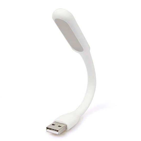Lampe de lecture Mini USB -LED pour ordinateur portable- lecture de nuit - Blanc