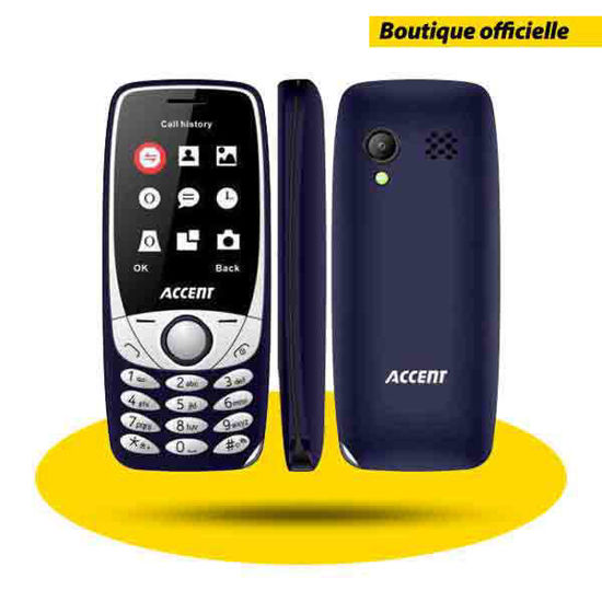 ACCENT -Nubia 44 -Téléphone -2,4'' -2G -Bluetooth -32Mo/32Mo