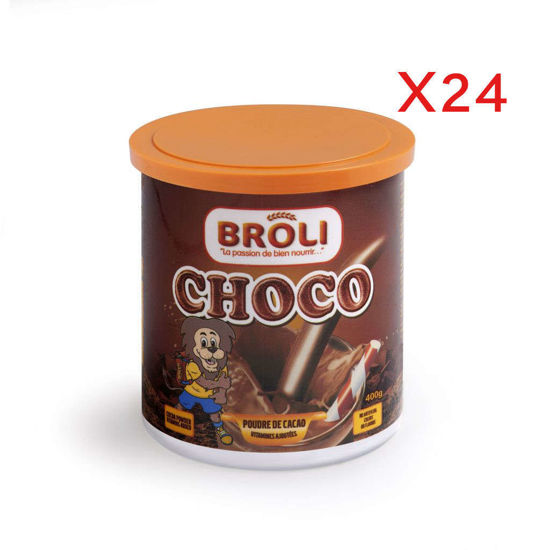 Boisson chocolaté - BROLI - 400g  x24 pièces - Iziway Cameroun 
