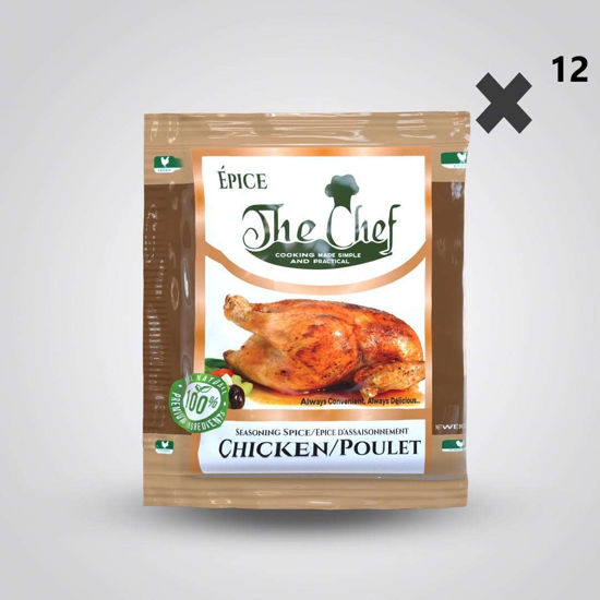 Epice Chicken / Poulet - The Chef - 12sachets - 10g