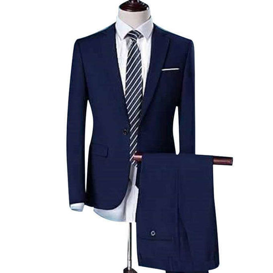 costume homme bleu