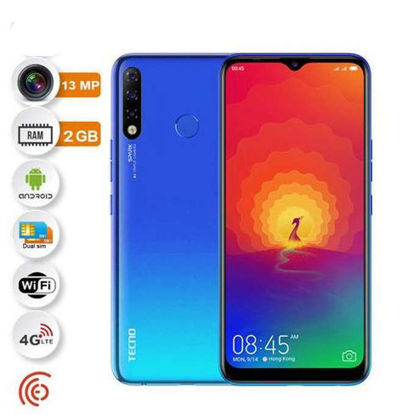 Agrandir l'image de Tecno -Spark 4 –Smartphone -6,52 pouces -4G – 2Go/32 Go – 8 /13Mpx - Bleu- 12 Mois Image de Tecno -Spark 4 –Smartphone -6,52 pouces -4G – 2Go/32 Go – 8 /13Mpx - Bleu- 12 Mois