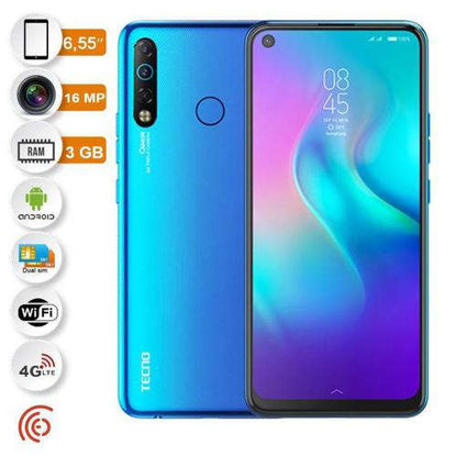 Agrandir l'image de Tecno -Camon 12 Air -Smartphone -6,55''- 4G - 3Go/32Go -16MP/16MP+5MP+2MP -12 Mois Image de Tecno -Camon 12 Air -Smartphone -6,55''- 4G - 3Go/32Go -16MP/16MP+5MP+2MP -12 Mois