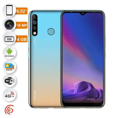TECNO -CAMON 12 -Smartphone -6,52'' -64 GO/4GO -16Mp -4G -Empreinte digitale -12 mois TECNO -CAMON 12 -Smartphone -6,52'' -64 GO/4GO -16Mp -4G -Empreinte digitale -12 mois-iziwaycameroun